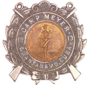 Cuba - Médaille - Camp Meyer, Guantanamo, Cuba 1913