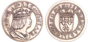 Troisième république (1871-1940) - Essai de métal et de module - Louis XII pour Naples