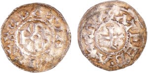 Charles II Le Chauve (840-877) - Denier (Arras) Charles II Le Chauve (840-877) - Denier (Arras)
