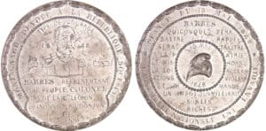 Deuxième République (1848-1852) - Médaille satirique 1848 - 15 mai , Arrestation des auteurs de l'attentat