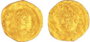 Anastase - Tremissis (491-518, Constantinople)