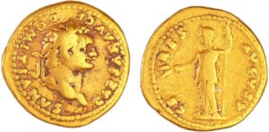 Domitien - Aureus (76-78, Rome) - Cérès