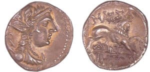 Marseille - Drachme légère (130-121 av. J.-C.)