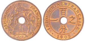 Indochine - 1 cent 1902 Indochine - 1 cent 1902