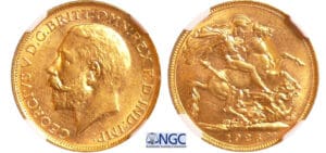 Australie - George V (1910-1936) - Souverain 1926 M (Melbourne)