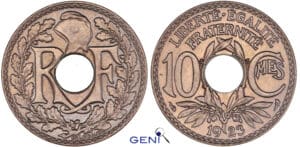 Troisième république (1871-1940) - 10 centimes Lindauer 1923