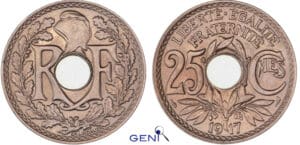 Troisième république (1871-1940) - 25 centimes Lindauer - 1917