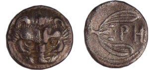 Italie - Bruttium - Rhégium - Litra (415-390 av. J.-C.)