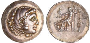 Macédoine - Alexandre III - Tétradrachme (336-323 av. J.-C., Temnos) Macédoine - Alexandre III - Tétradrachme (336-323 av. J.-C., Temnos)
