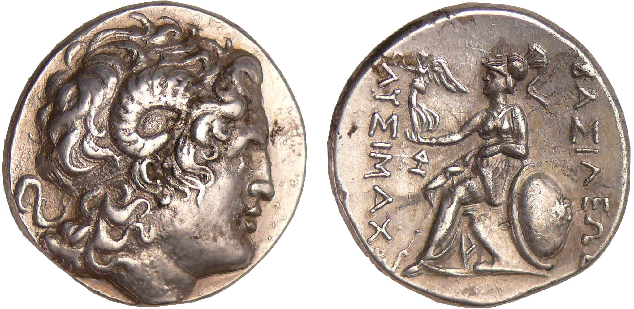 Royaume de Thrace - Lysimachos - Tétradrachme (323 - 281 av. J.-C., Mysie) Royaume de Thrace - Lysimachos - Tétradrachme (323 - 281 av. J.-C., Mysie)