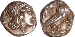 Attique - Athènes - Tétradrachme (350-295 av. J.-C.) Attique - Athènes - Tétradrachme (350-295 av. J.-C.)