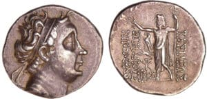 Bithynie - Nicoméde IV Philopator - Tétradrachme (94-74 av. J.-C.) année = ΕΔΥ, 215 (94/93) Bithynie - Nicoméde IV Philopator - Tétradrachme (94-74 av. J.-C.) année = ΕΔΥ, 215 (94/93)