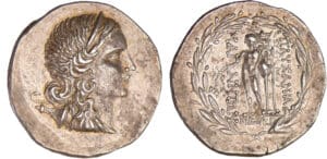 Ionie - Magnésie du Méandre - Tétradrachme (155-145 av. J.-C.) Magistrat Pausanias Euphemou Ionie - Magnésie du Méandre - Tétradrachme (155-145 av. J.-C.) Magistrat Pausanias Euphemou
