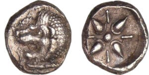 Satrapes de Carie - Hekatomnos - Drachme - (395-377 av. J.-C.) Satrapes de Carie - Hekatomnos - Drachme - (395-377 av. J.-C.)
