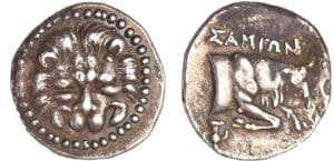 Asie mineure - Samos - Octobole (270-240 av. J.-C.) Magistrat Samion Asie mineure - Samos - Octobole (270-240 av. J.-C.) Magistrat Samion