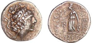 Royaume de Cappadoce - Ariarathes IX - Drachme (99-87 av. J.-C.) Royaume de Cappadoce - Ariarathes IX - Drachme (99-87 av. J.-C.)