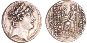 Seleucide - Antiochus X, Eusebes Philopator - Tétradrachme (94-83 av. J-C) Seleucide - Antiochus X, Eusebes Philopator - Tétradrachme (94-83 av. J-C)
