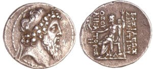 Seleucide - Démétrius II, Nicator - Tétradrachme (129-125 av. J.-C.) Seleucide - Démétrius II, Nicator - Tétradrachme (129-125 av. J.-C.)