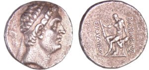 Royaume de Bactriane - Euthydemos I - Tétradrachme (230-190 av. J.-C.) Royaume de Bactriane - Euthydemos I - Tétradrachme (230-190 av. J.-C.)