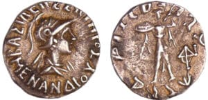 Royaume de Bactriane - Menander - Drachme (160-145 av. J.-C.) Royaume de Bactriane - Menander - Drachme (160-145 av. J.-C.)