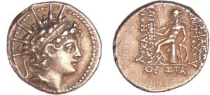 Seleucide - Antiochus VI, Dionysos - Drachme (145-142 av J.-C.) Seleucide - Antiochus VI, Dionysos - Drachme (145-142 av J.-C.)