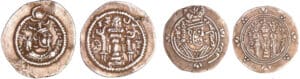 Sassanide - Lot de 2 drachmes Sassanide - Lot de 2 drachmes