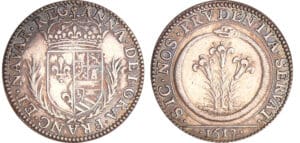 Autriche - Anne d'Autriche (1615-1643) - Jeton en argent - 1617
