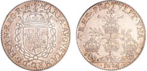 Jeton en argen - Marie de Médicis (régente 1610-1642), pour le mariage d'Henriette, 1626 Paris