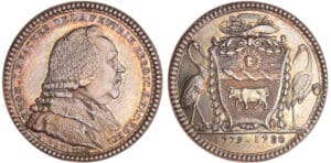 Jeton en argent - Doyen de la faculté de médecine de Paris, 1779-1780