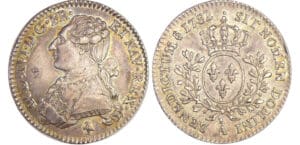 Louis XVI (1774-1792) - 1/5 d'écu aux branches d’olivier - 1782 A (Paris) 82/81