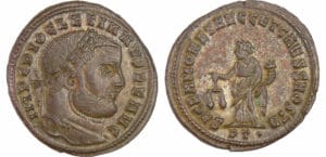 Dioclétien - Follis (284-305, Ticinum) - La Monnaie Dioclétien - Follis (284-305, Ticinum) - La Monnaie