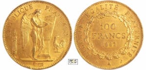 Troisième république (1871-1940) - 100 francs Génie 1882 A (Paris)