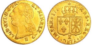 Louis XVI (1774-1792) - Louis d’or au buste nu - 1786 K (Bordeaux)