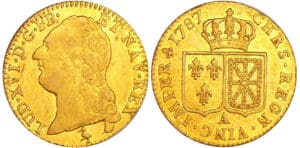 Louis XVI (1774-1792) - Louis d’or au buste nu - 1787 A (Paris) 1er sem