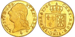 Louis XVI (1774-1792) - Louis d’or au buste nu - 1788 A (Paris) 2ème sem