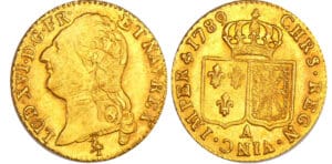 Louis XVI (1774-1792) - Louis d’or au buste nu - 1789 A (Paris) 1er sem