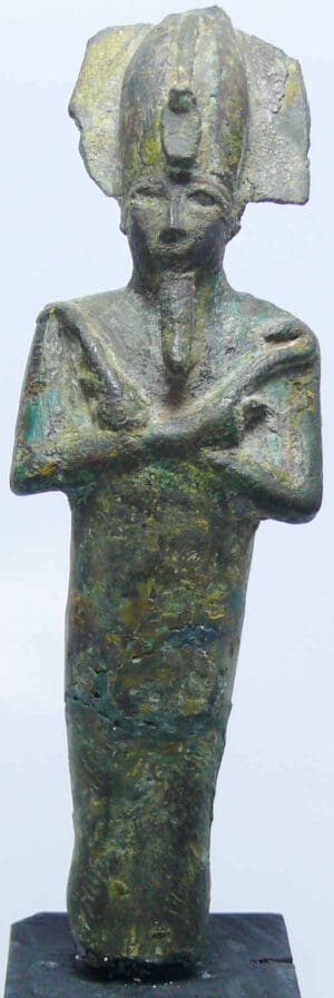 Egypte - Basse époque - Osiris en bronze - 664-332 av. J.-C. (26ème-30ème dynastie)