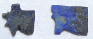 Egypte - 3ème période intermédiaire - Œil oudja en lapis - 1069-664 av. J.-C. (21ème-25ème dynastie)