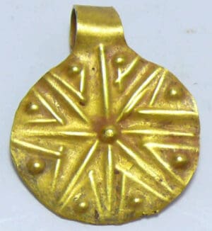 Phénicie - Pendentif en or - 200 av. J.-C.