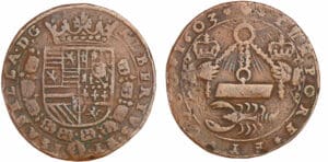 Pays-Bas méridionaux - Jeton - Siège d'Ostende, 1603 Anvers Pays-Bas méridionaux - Jeton - Siège d'Ostende, 1603 Anvers
