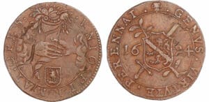 Pays-Bas méridionaux - Jeton - François de Dongelbert, trésorier de Bruxelles, 1624 Bruxelles Pays-Bas méridionaux - Jeton - François de Dongelbert, trésorier de Bruxelles, 1624 Bruxelles