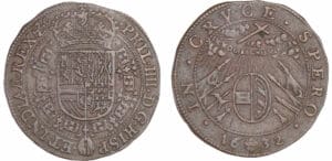 Pays-Bas méridionaux - Jeton - Confiance dans la foi, 1632 Bruxelles Pays-Bas méridionaux - Jeton - Confiance dans la foi, 1632 Bruxelles