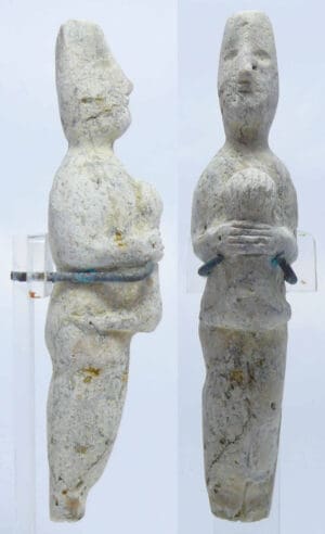 Anatolie occidentale - Statuette en pierre - 1000 av J.-C.