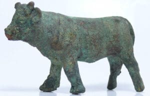 Romain - Buffle en bronze - 100-200 ap. J.-C. Romain - Buffle en bronze - 100-200 ap. J.-C.