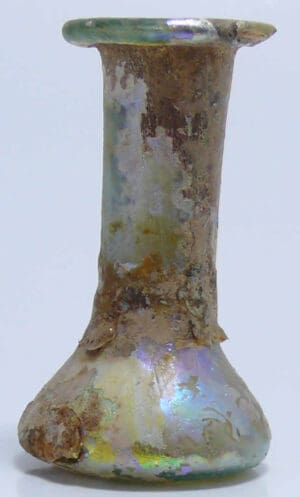 Romain - Vase à onguents en verre - 100-300 a. J.-C.