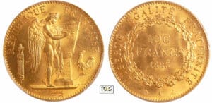 Troisième république (1871-1940) - 100 francs Génie 1886 A (Paris)