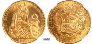Pérou - République (1821 à nos jours) -100 soles 1959 Lima Pérou - République (1821 à nos jours) -100 soles 1959 Lima