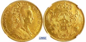 Portugal - Marie Ier (1786-1799) - Peça (6.400 reis) 1792 Lisbonne Portugal - Marie Ier (1786-1799) - Peça (6.400 reis) 1792 Lisbonne