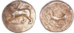 Péloponèse - Sikyon - Statère (360-330 av. J.-C.) Péloponèse - Sikyon - Statère (360-330 av. J.-C.)
