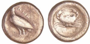 Sicile - Agrigente - Drachme au crabe (510-472 av. J.-C.) Sicile - Agrigente - Drachme au crabe (510-472 av. J.-C.)